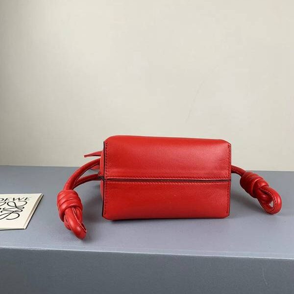 竭誠精品LOEWEMini福袋一級進口綿羊皮大紅色羊皮blpj13903