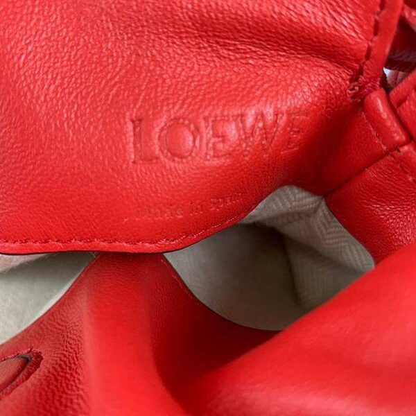 竭誠精品LOEWEMini福袋一級進口綿羊皮大紅色羊皮blpj13903