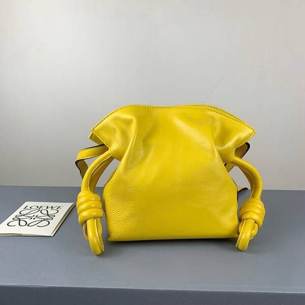 頂級原單LOEWEMini福袋一級進口綿羊皮 果黃羊皮blpj13905