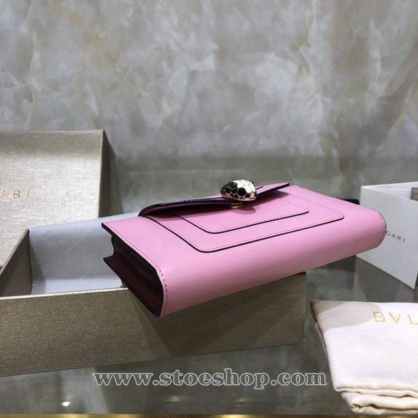 頂級高仿BVLGARI Serpenti Forever粉色小牛皮WOC多功能錢包blpj13935 6 頂級高仿BVLGARI Serpenti Forever粉色小牛皮WOC多功能錢包blpj13935
