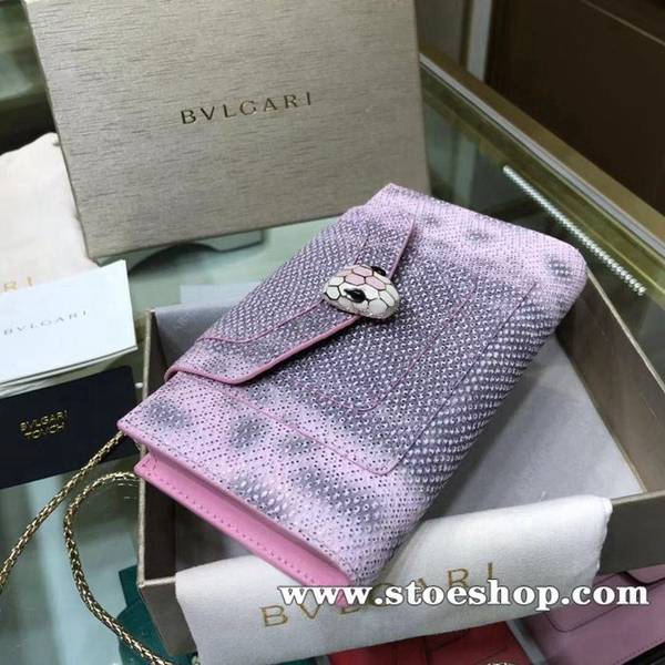 頂級原單BVLGARI Serpenti Forever粉色蛇紋WOC多功能錢包手機包blpj13936 3 頂級原單BVLGARI Serpenti Forever粉色蛇紋WOC多功能錢包手機包blpj13936