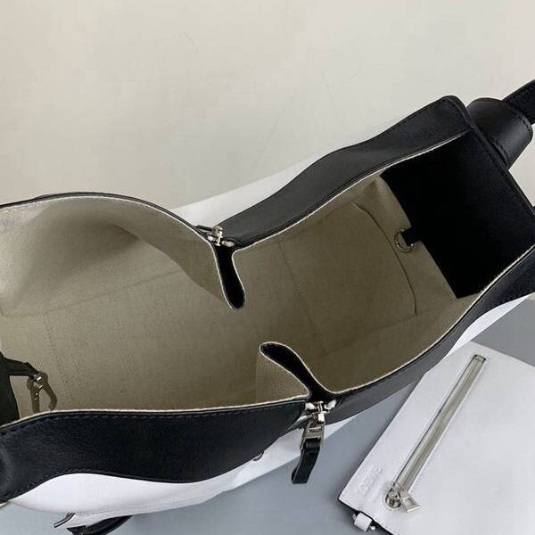 原版A貨LOEWEHammock專櫃最新拼色西班牙進小牛皮blpj13968