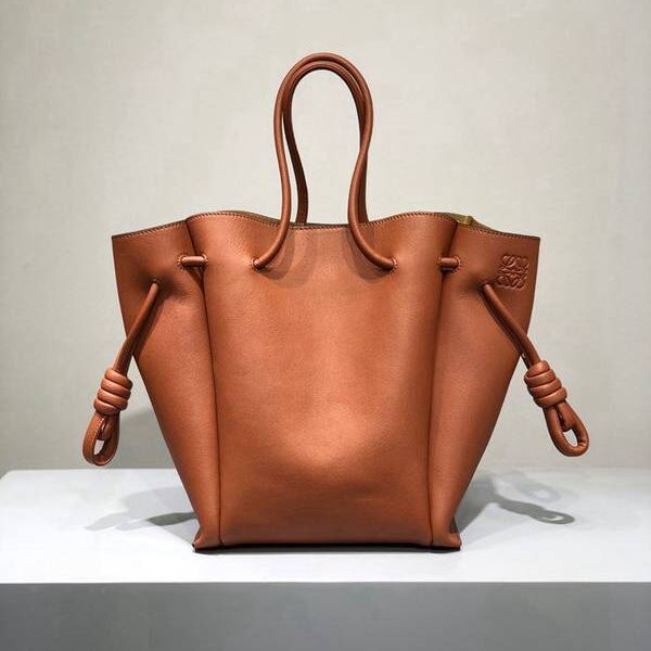 最高等級A貨LOEWEFlamenco Knot Tote Small Bag全新Flamenco手袋手提包blpj13970