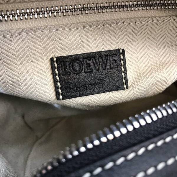 A貨之家LOEWE最走秀款大象進囗小牛皮拼接而成blpj14029