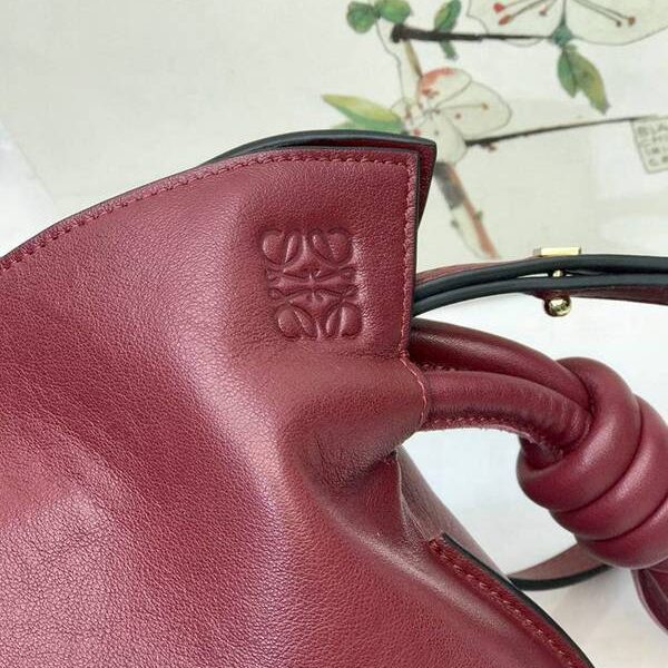 原單奢侈品LOEWEFlamenco 迷你福袋柔軟細膩小牛皮blpj14096
