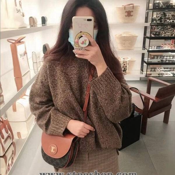 高仿包celine老花復古挎包blpj14137