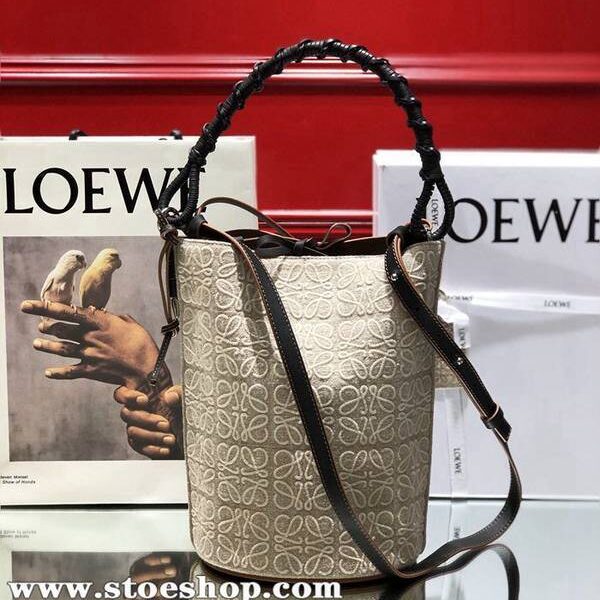 最高等級LOEWE進口面料LowGate bucket水桶包blpj14259