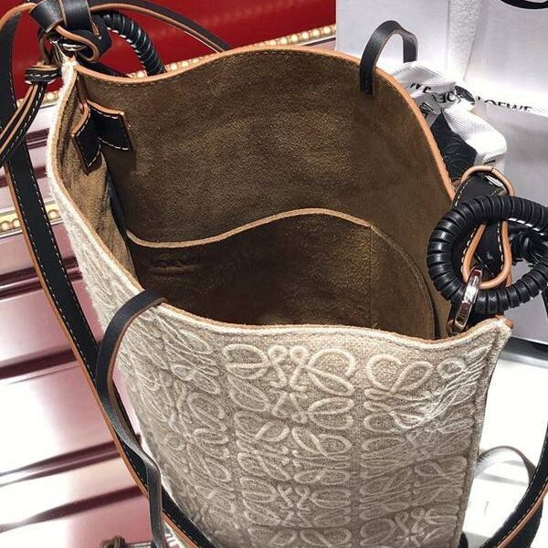 最高等級LOEWE進口面料LowGate bucket水桶包blpj14259