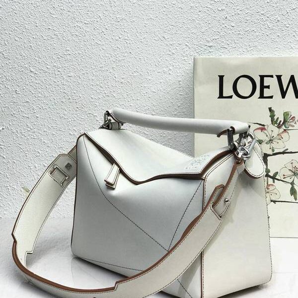 頂級原單LOEWEPuzzle bag 最新珍珠白blpj14289 10 頂級原單LOEWEPuzzle bag 最新珍珠白blpj14289