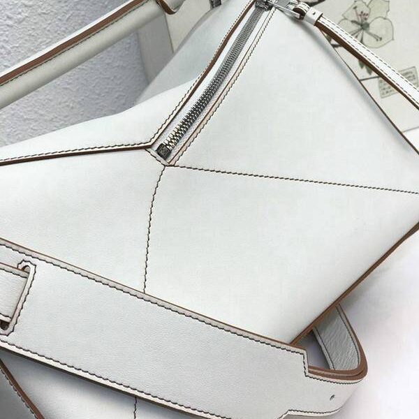 頂級原單LOEWEPuzzle bag 最新珍珠白blpj14289 11 頂級原單LOEWEPuzzle bag 最新珍珠白blpj14289