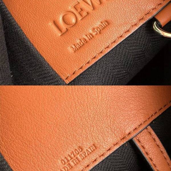 高仿網台灣LOEWEHammock Bag正品開模 進口小牛皮blpj14302