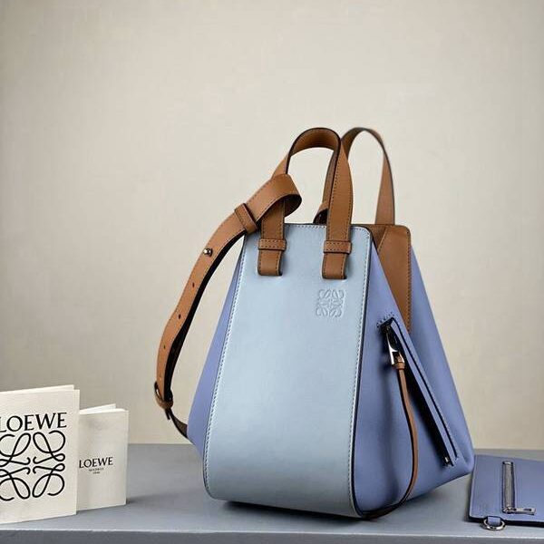 奢侈品高仿LOEWE藍莓紫Loewe hammock西班牙小牛皮blpj14310 11 奢侈品高仿LOEWE藍莓紫Loewe hammock西班牙小牛皮blpj14310