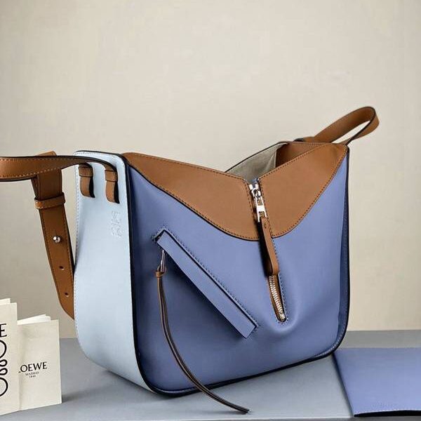 奢侈品高仿LOEWE藍莓紫Loewe hammock西班牙小牛皮blpj14310 16 奢侈品高仿LOEWE藍莓紫Loewe hammock西班牙小牛皮blpj14310