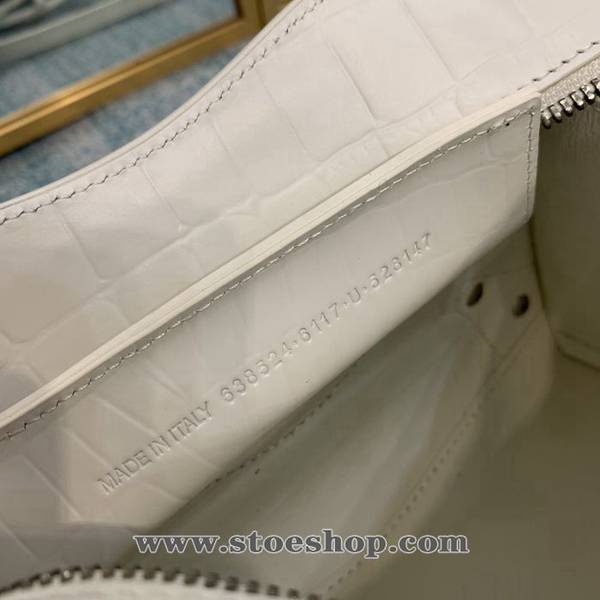 高仿balenciaga 鱷魚紋白 Balenciaga Neo Classic機車包 8 高仿balenciaga 鱷魚紋白 Balenciaga Neo Classic機車包