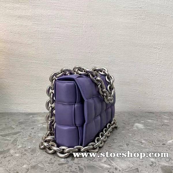 原單1:1BOTTEGA VENETA薰衣草色鏈條枕頭包padded 枕頭包blpj14376 3 原單1:1BOTTEGA VENETA薰衣草色鏈條枕頭包padded 枕頭包blpj14376