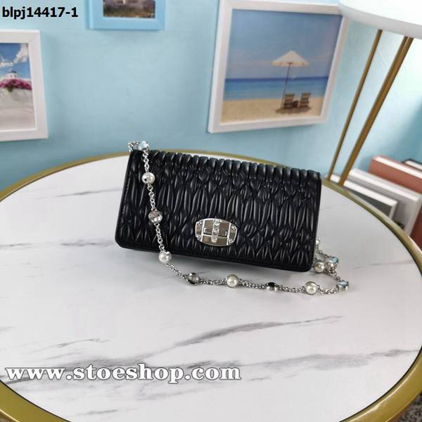 最高等級miumiu克色5DH044Matelasse珠光小羊皮blpj14417