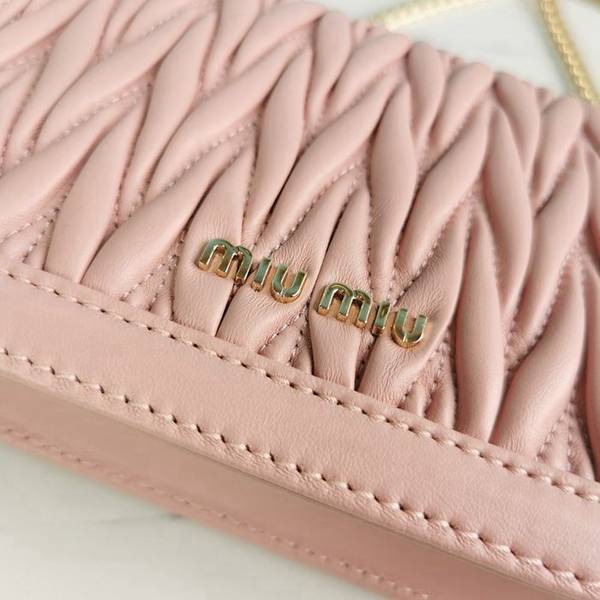高仿miumiu淺粉5BH099,頂級進口Matelasse小羊皮材質blpj14431 5 高仿miumiu淺粉5BH099,頂級進口Matelasse小羊皮材質blpj14431