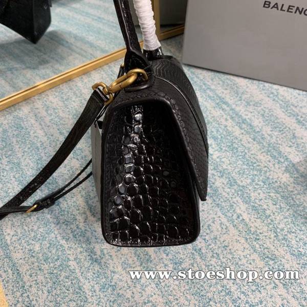 頂級1:1balenciaga三拼鱷魚蜥蜴蛇皮沙漏包Hourglass鱷魚紋沙漏包blpj14447 3 頂級1:1balenciaga三拼鱷魚蜥蜴蛇皮沙漏包Hourglass鱷魚紋沙漏包blpj14447