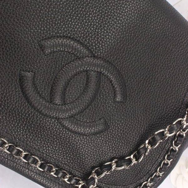 自設工廠chanel94008鹿皮荔枝紋銀色進口五金chb10068