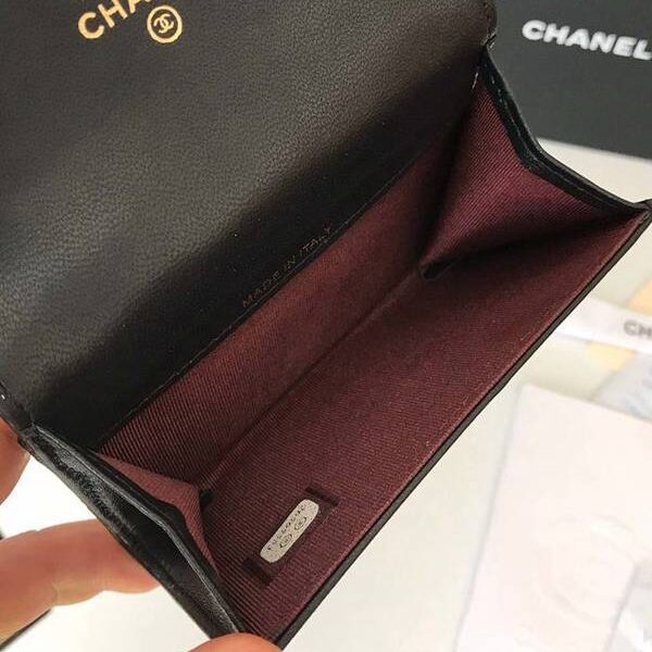 高仿複刻chanel 新款cf小卡包chb10120
