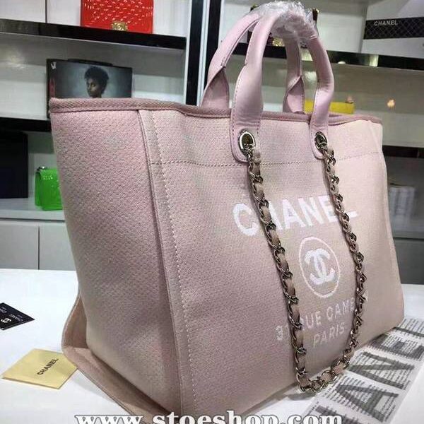 香奈兒長夾高仿chanel 66941大號沙灘牛仔帆布包chanel deauville春夏迪拜度假系列經典購物袋帶手柄大號媽咪包chb10150