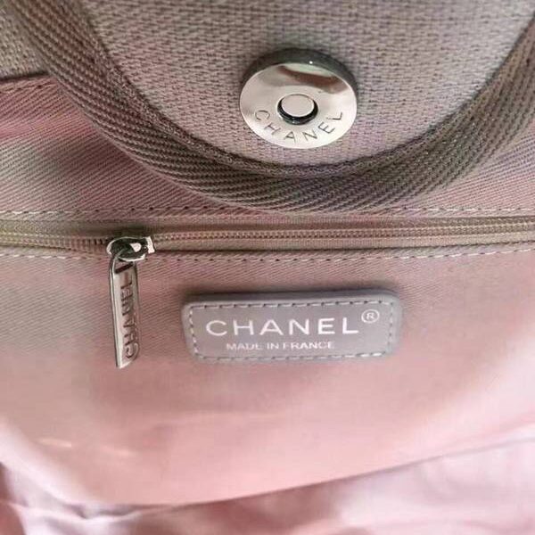 香奈兒長夾高仿chanel 66941大號沙灘牛仔帆布包chanel deauville春夏迪拜度假系列經典購物袋帶手柄大號媽咪包chb10150