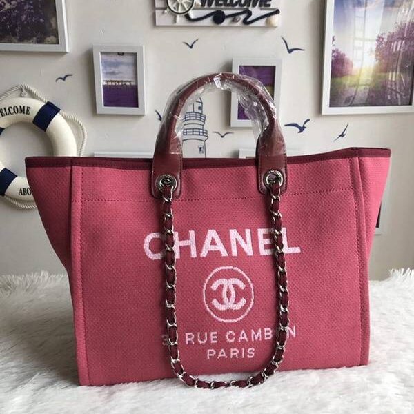 香奈兒 短夾高仿chanel 66941大號沙灘牛仔帆布包chanel deauville春夏迪拜度假系列經典購物袋帶手柄大號媽咪包chb10151