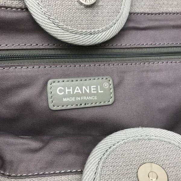 香奈兒 第一高仿chanel 66941大號沙灘牛仔帆布包chanel deauville春夏迪拜度假系列經典購物袋帶手柄大號媽咪包chb10153