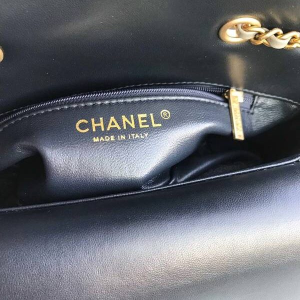 香奈兒高仿包高仿chanel57275 最新款出貨法國進口小羊皮配金色五金chb10156