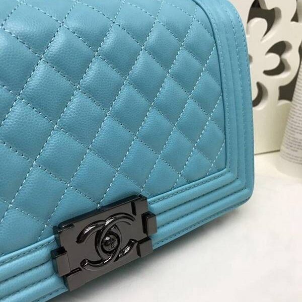 高仿chanel錢包香奈兒A67086最新款V字紋顆粒壓花小牛皮經典BOY單肩斜挎鏈條口蓋包chb10266