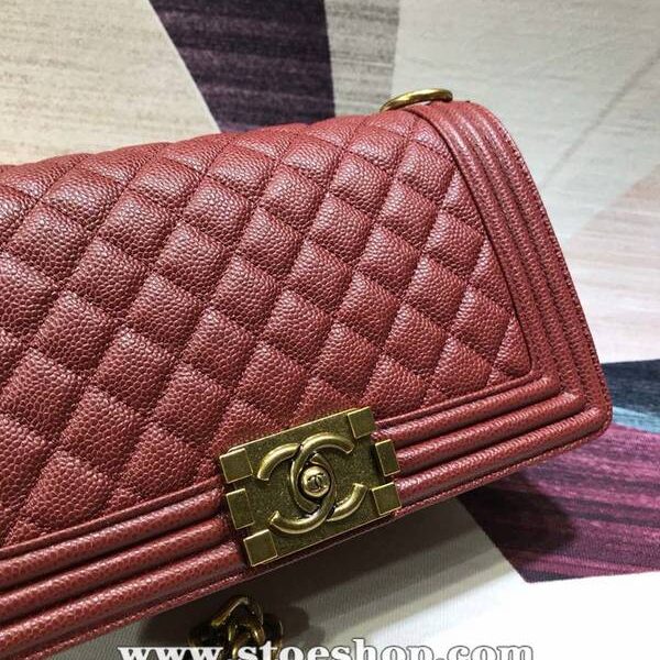 世界頂級奢侈品包包香奈兒A67086 BOY chanel口蓋包顆粒壓花小牛皮chb10288
