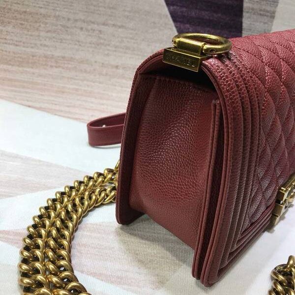 世界頂級奢侈品包包香奈兒A67086 BOY chanel口蓋包顆粒壓花小牛皮chb10288