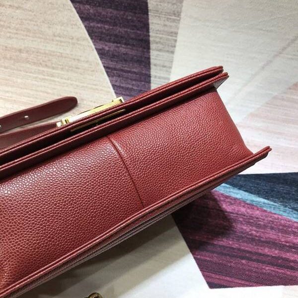 世界頂級奢侈品包包香奈兒A67086 BOY chanel口蓋包顆粒壓花小牛皮chb10288