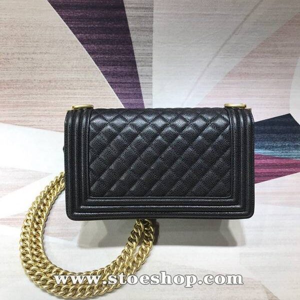 chanel精仿包包香奈兒A67086 BOY chanel口蓋包顆粒壓花小牛皮chb10293