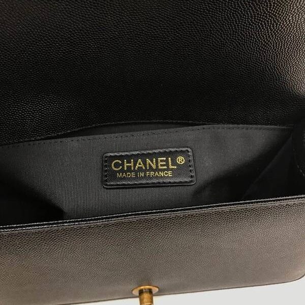 完美複刻大V細球紋chanel秋冬爆款67086 leboy系列 V格進口細球紋小牛皮chb10467