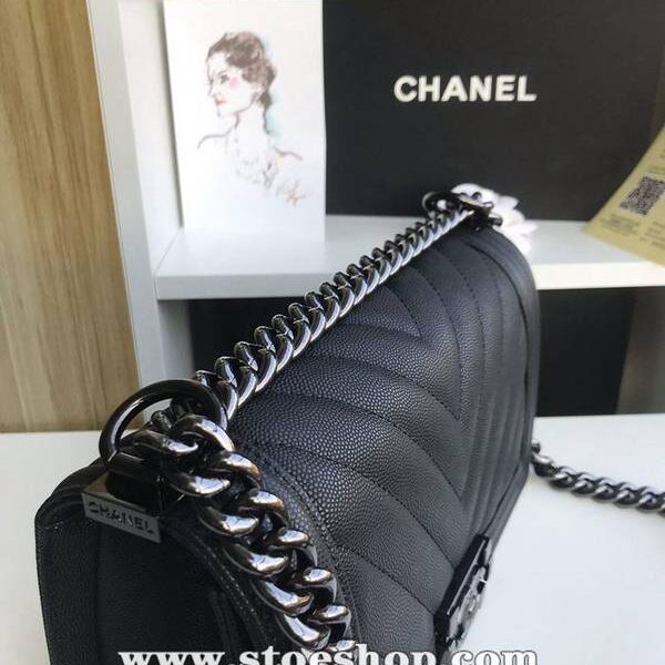 品質為先大V細球紋chanel秋冬爆款67086 leboy系列 V格進口細球紋小牛皮chb10470