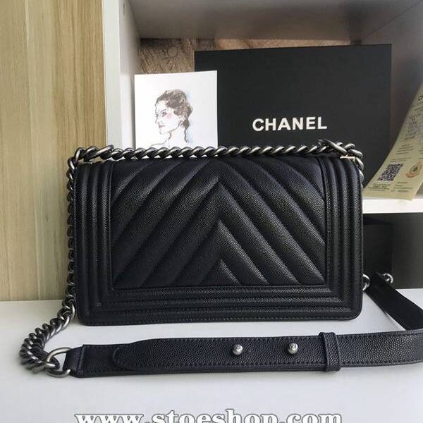 頂級品質大V細球紋chanel秋冬爆款67086 leboy系列 V格進口細球紋小牛皮chb10471