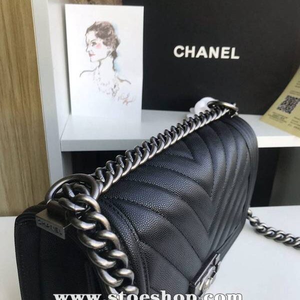 頂級品質大V細球紋chanel秋冬爆款67086 leboy系列 V格進口細球紋小牛皮chb10471