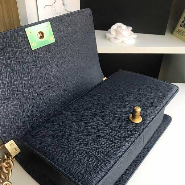 超A貨精仿高仿大V細球紋chanel秋冬爆款67086 leboy系列 V格進口細球紋小牛皮chb10472