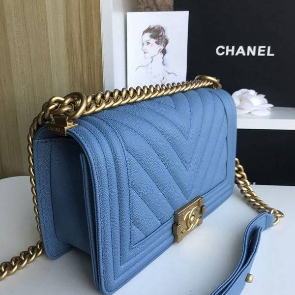 高檔皮具產品大V細球紋chanel秋冬爆款67086 leboy系列 V格進口細球紋小牛皮chb10475