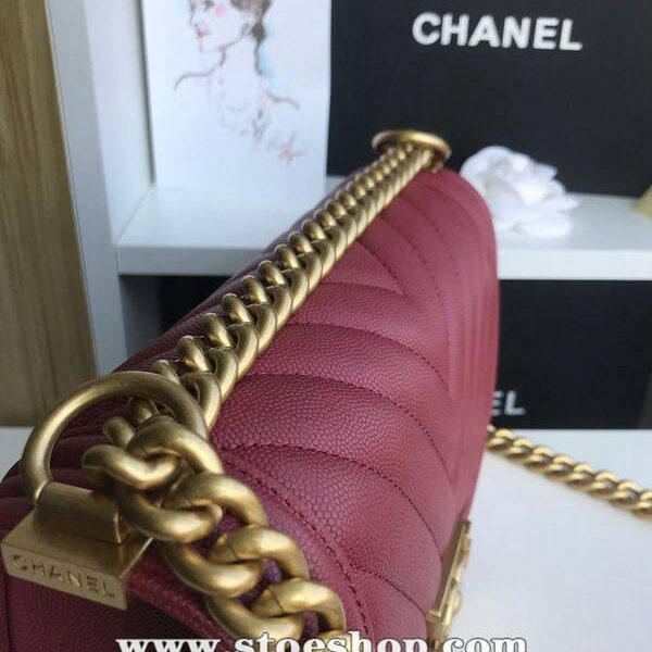 嚴格要求品質大V細球紋chanel秋冬爆款67086 leboy系列 V格進口細球紋小牛皮chb10476