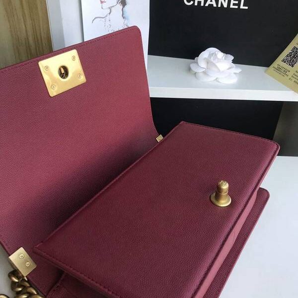 嚴格要求品質大V細球紋chanel秋冬爆款67086 leboy系列 V格進口細球紋小牛皮chb10476