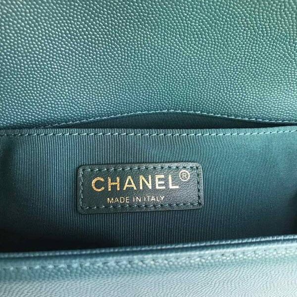 專櫃品質大V細球紋chanel秋冬爆款67086 leboy系列 V格進口細球紋小牛皮chb10482