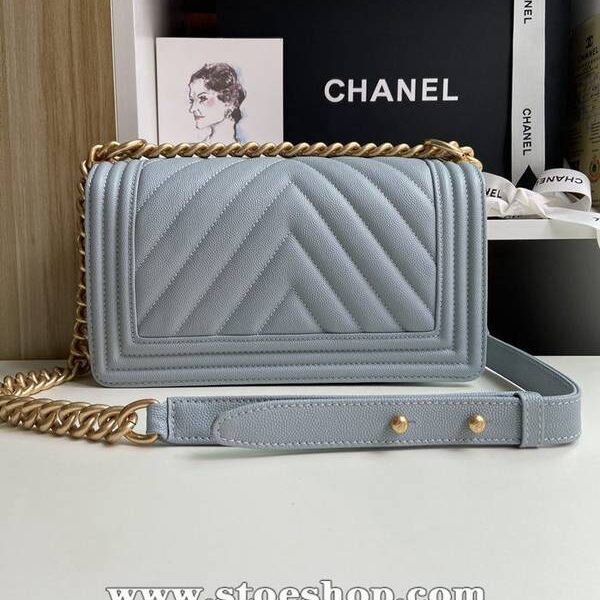工廠貨源大V細球紋chanel秋冬爆款67086 leboy系列 V格進口細球紋小牛皮chb10483