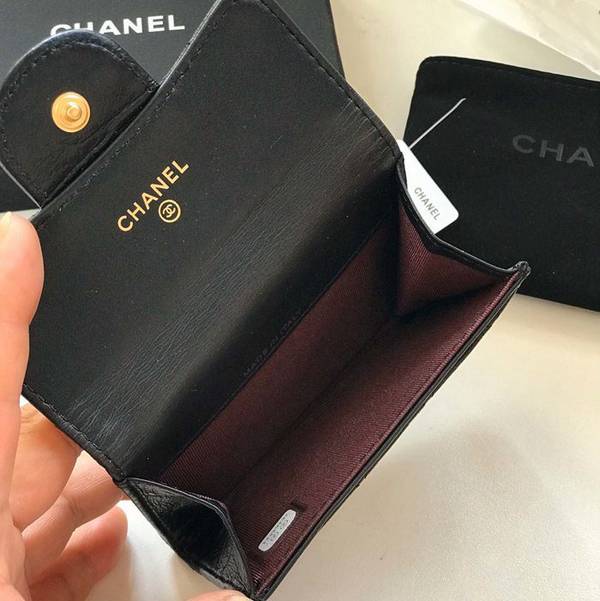 chanel短夾1:1chanel流浪包系列小卡包手掌紋的頭層小牛皮chb10555 8 chanel短夾1:1chanel流浪包系列小卡包手掌紋的頭層小牛皮chb10555