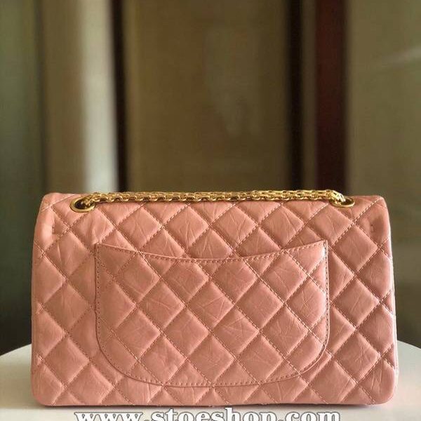 1：1專門店 chanel 粉紅小牛皮 側背包