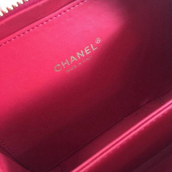 高仿精品包chanel 93341化妝包立體感logo原廠魚子醬牛皮chb10633