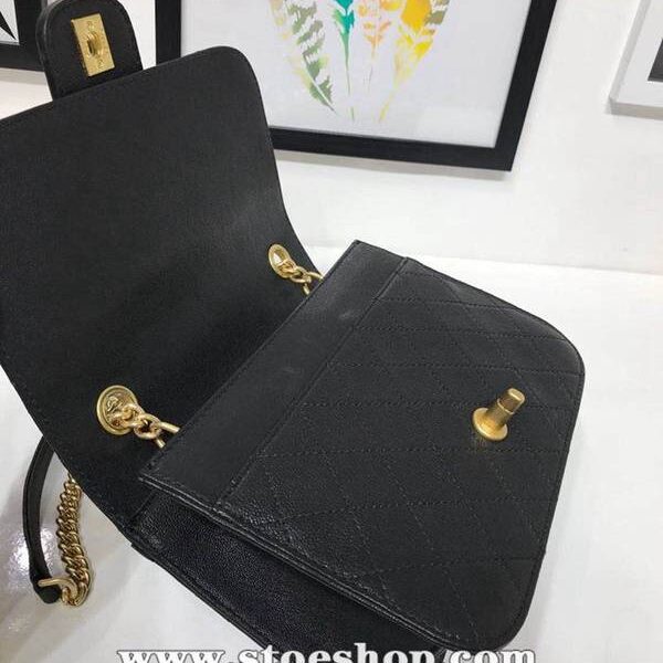 chanel高仿包網站57231新款穿鏈羊皮革單肩斜挎包進口山羊皮與古銅金金屬chb10683
