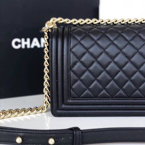 一比一精仿包包chanel67086原單質量原單進口魚子醬牛皮chb10726