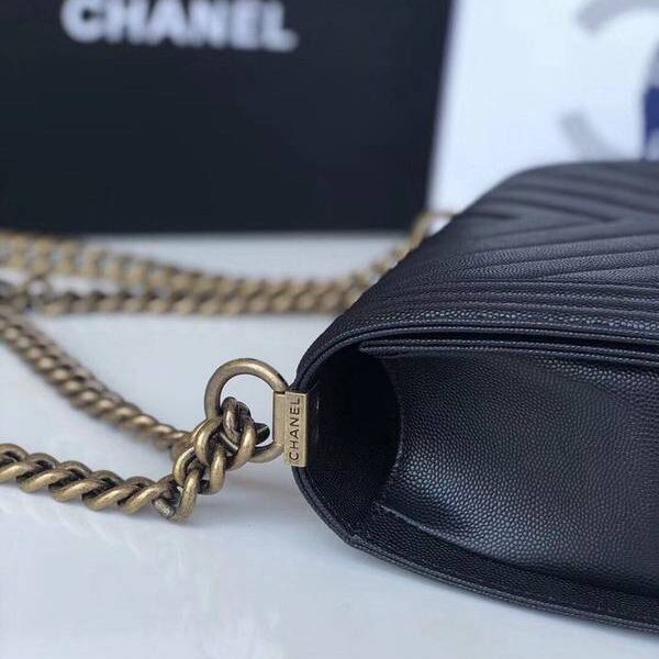全球最好的高仿包包貨源chanel67086原單質量原單進口魚子醬牛皮chb10730